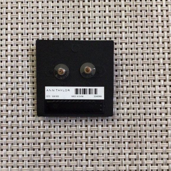 Ann Taylor Pave Metal Loop Drop Earrings - Picture 3 of 3